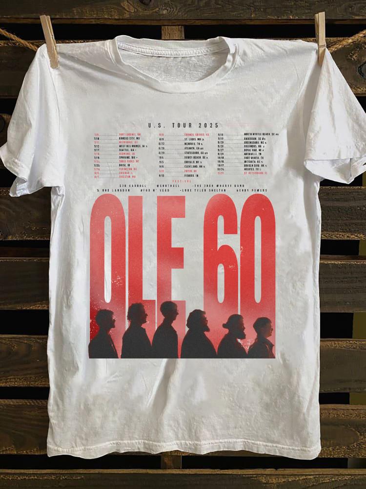 New Ole 60 TOUR 2025 Gift for Fan All size S to 5XL T-shirt K677 Unisex T-Shirt XXXXL
New Ole 60 TOUR 2025 Gift for Fan All size S to 5XL T-shirt K677 Unisex T-Shirt XXXXL
