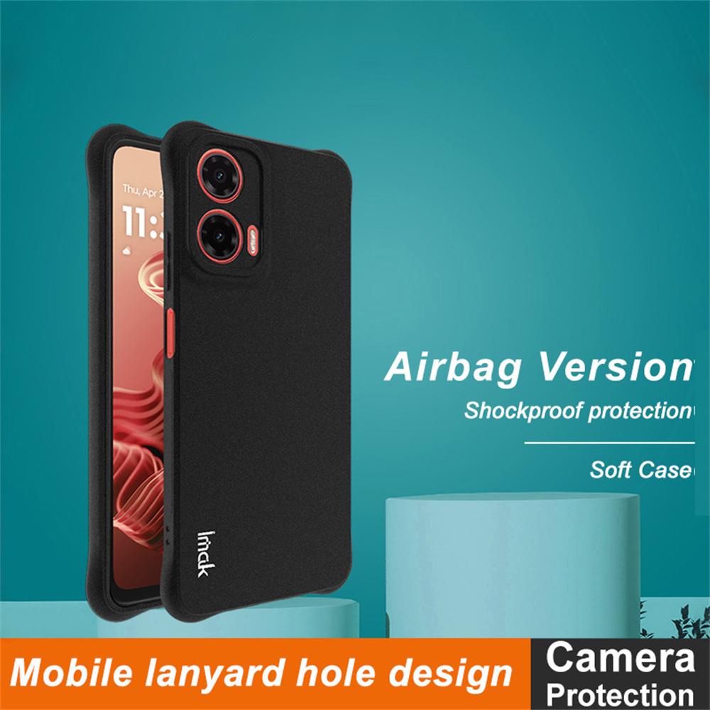 IMAK For Motorola Moto G35 5G Case TPU Phone Cover Airbag Shockproof Protection Transparent Black
IMAK For Motorola Moto G35 5G Case TPU Phone Cover Airbag Shockproof Protection Transparent Black