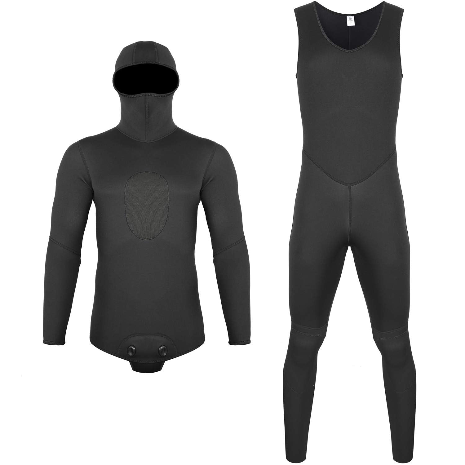 MORGEN SKY Wetsuit for Integrated Top and Bottom Long John MY011 and Bottom Men, 3mm, Spearfishing, Diving, Hood, 2-Piece, Set, (Top Set, M)
MORGEN SKY Wetsuit for Integrated Top and Bottom Long John MY011 and Bottom Men, 3mm, Spearfishing, Diving, Hood, 2-Piece, Set, (Top Set, M)
