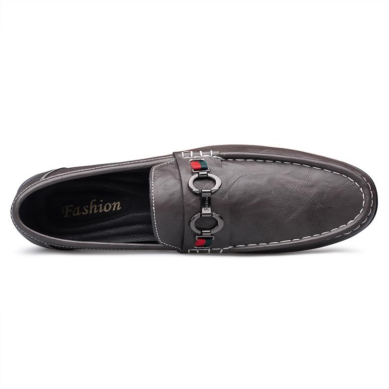New hand-scratched Doudou shoes cross-border large-size round-head driving shoes casual shoes cowhide dual-purpose lazy glove men s shoes 37 чорний
New hand-scratched Doudou shoes cross-border large-size round-head driving shoes casual shoes cowhide dual-purpose lazy glove men s shoes 37 чорний
