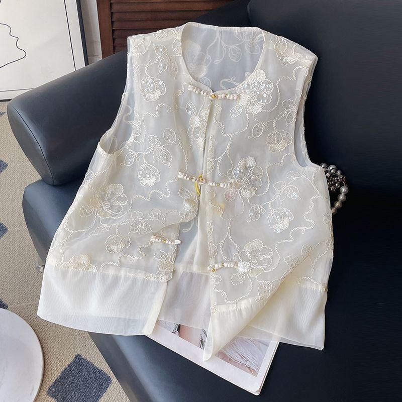 Лето 2025 Новая женская майка Премиальный летний наряд Кружевной жилет Женский 3XL (recommended 138-75kg)
Лето 2025 Новая женская майка Премиальный летний наряд Кружевной жилет Женский 3XL (recommended 138-75kg)