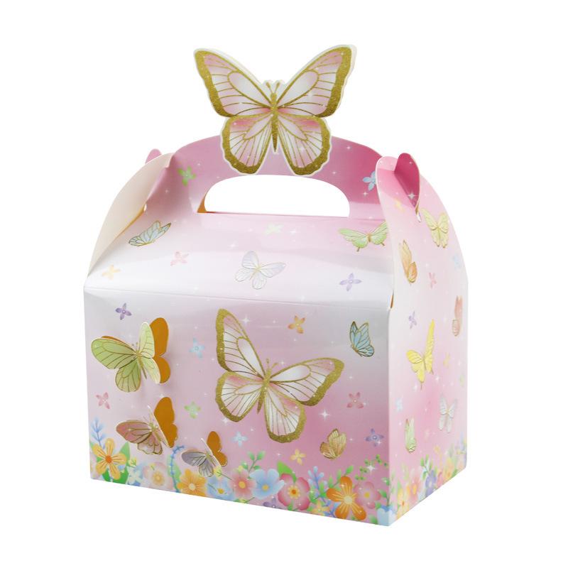 Carry Box White Card Printing Butterfly Handheld Candy Box Three-Dimensional Handheld Box Packaging Gift Box
Carry Box White Card Printing Butterfly Handheld Candy Box Three-Dimensional Handheld Box Packaging Gift Box