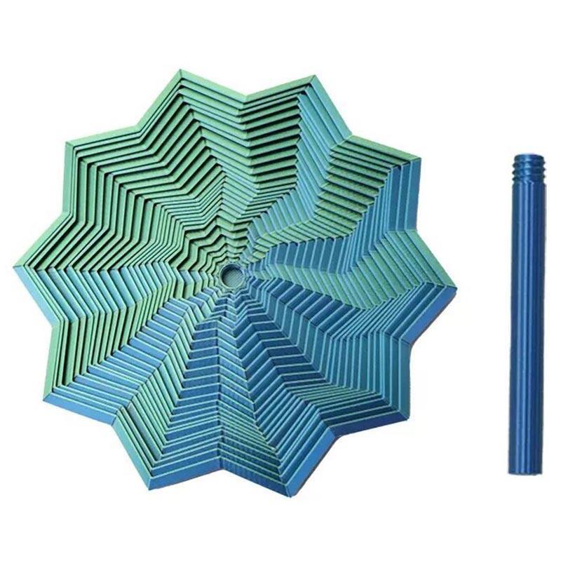 Spiral 3D Printing Fractal Hexagon Anti-Anxiety and Stress Relief Pocket Size Toy for Adults for Exquisite Home Decor Gift синій
Spiral 3D Printing Fractal Hexagon Anti-Anxiety and Stress Relief Pocket Size Toy for Adults for Exquisite Home Decor Gift синій