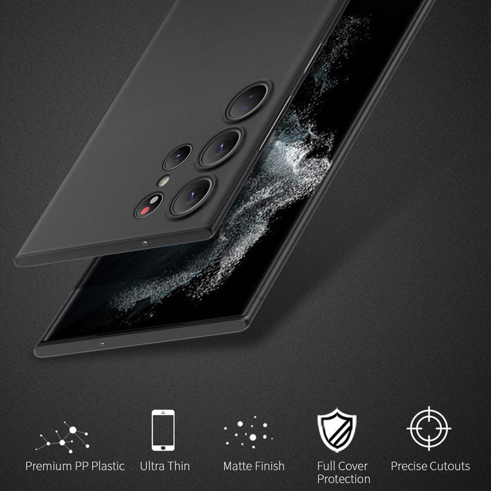 X-LEVEL For Samsung Galaxy S24 Ultra PP Phone Case Matte Finish Slim Cover Transparent Black
X-LEVEL For Samsung Galaxy S24 Ultra PP Phone Case Matte Finish Slim Cover Transparent Black