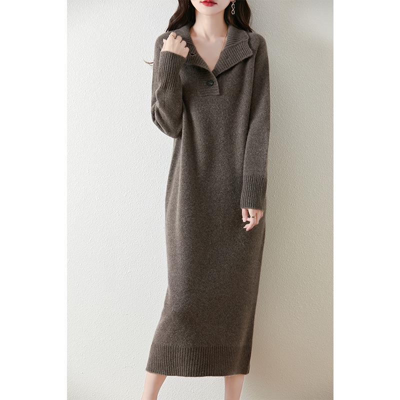 100% Wool Stand Collar Long Dress - Autumn/Winter 2025 Women s Loose Slimming Double-Strand Thickened Pullover Sweater Extra Large
100% Wool Stand Collar Long Dress - Autumn/Winter 2025 Women s Loose Slimming Double-Strand Thickened Pullover Sweater Extra Large