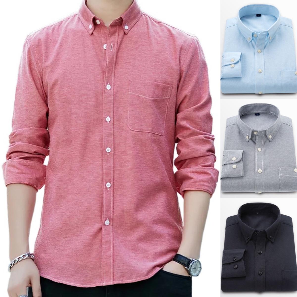 Spring and Summer Men s Casual Lapel Shirt Long-sleeved Solid Shirt Fashion Casual Business Slim Shirt Button Top S білий
Spring and Summer Men s Casual Lapel Shirt Long-sleeved Solid Shirt Fashion Casual Business Slim Shirt Button Top S білий
