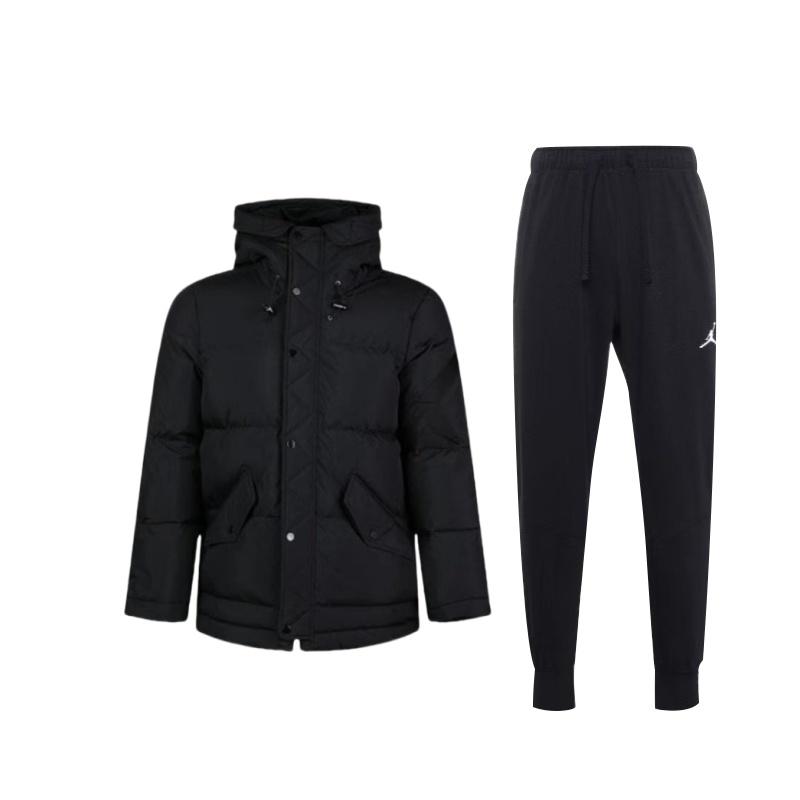 Jordan Куртка Wings Outdoor средней длины с капюшоном, застежкой-молнией и трикотажными брюками на манжетах, повседневный спортивный комплект для мужчин, черный цвет BQ4171-010+DQ7333-010 S
Jordan Куртка Wings Outdoor средней длины с капюшоном, застежкой-молнией и трикотажными брюками на манжетах, повседневный спортивный комплект для мужчин, черный цвет BQ4171-010+DQ7333-010 S