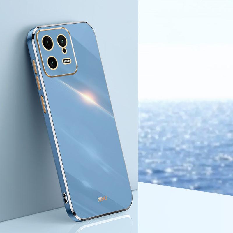 XINLI TPU Phone Case for Xiaomi 13 5G,Electroplating Back Shell Full Camera Lens Protection Cover Blue
XINLI TPU Phone Case for Xiaomi 13 5G,Electroplating Back Shell Full Camera Lens Protection Cover Blue