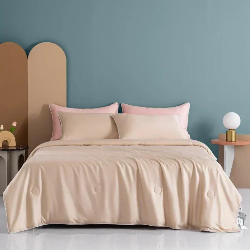 2025 new Cooling Blanket for Bed Soft Silky Air Condition Duvet Lightweight Cool Feel Summer Quilt Double Side Cold Fabric 150x200cm 1pcs
2025 new Cooling Blanket for Bed Soft Silky Air Condition Duvet Lightweight Cool Feel Summer Quilt Double Side Cold Fabric 150x200cm 1pcs