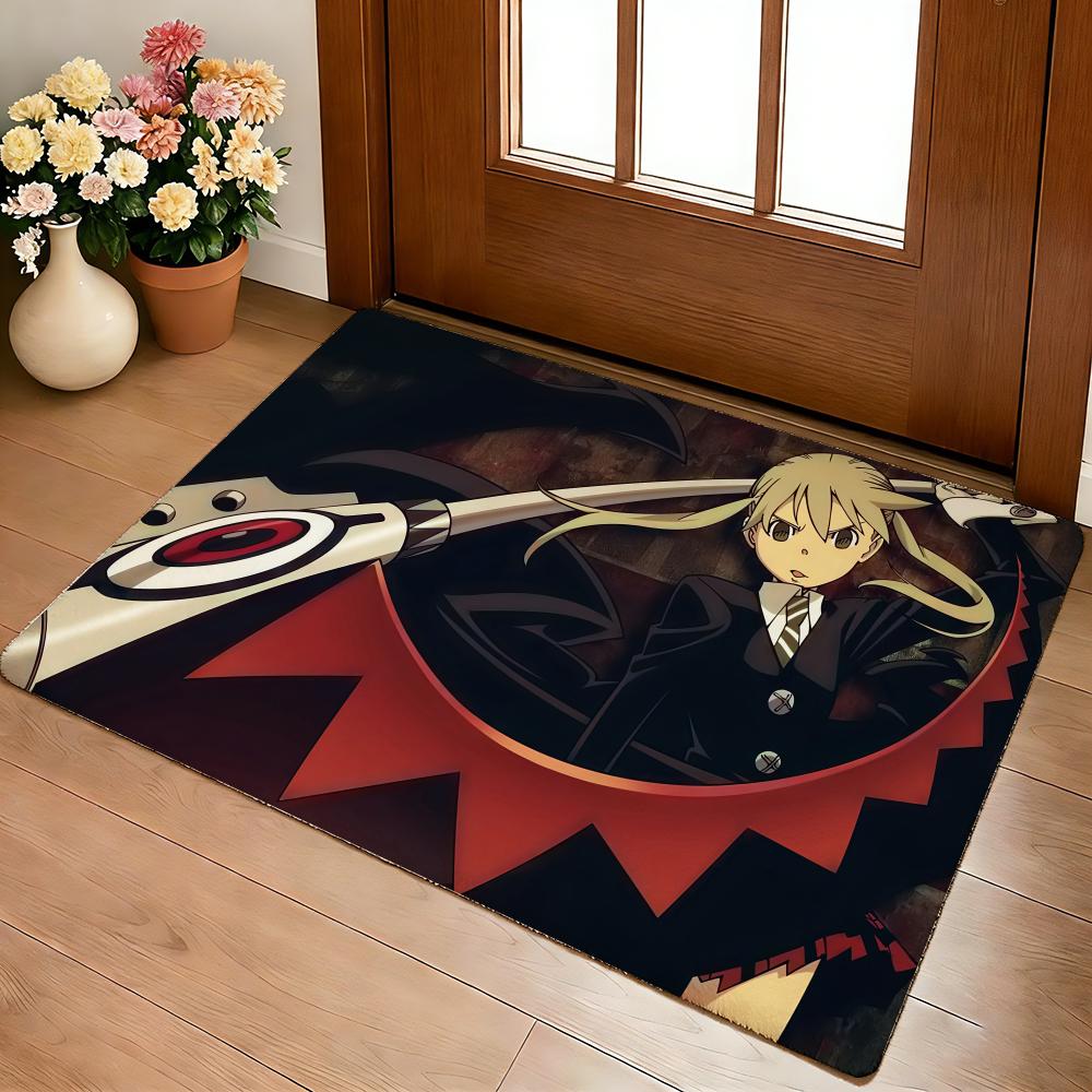SOUL EATER Classic Anime S-Soul Eater Floor Mat Cozy Flannel Soft Thick Non-Slip Mat For Living Room Bedroom Kitchen Decor Rugs 40x60cm
SOUL EATER Classic Anime S-Soul Eater Floor Mat Cozy Flannel Soft Thick Non-Slip Mat For Living Room Bedroom Kitchen Decor Rugs 40x60cm