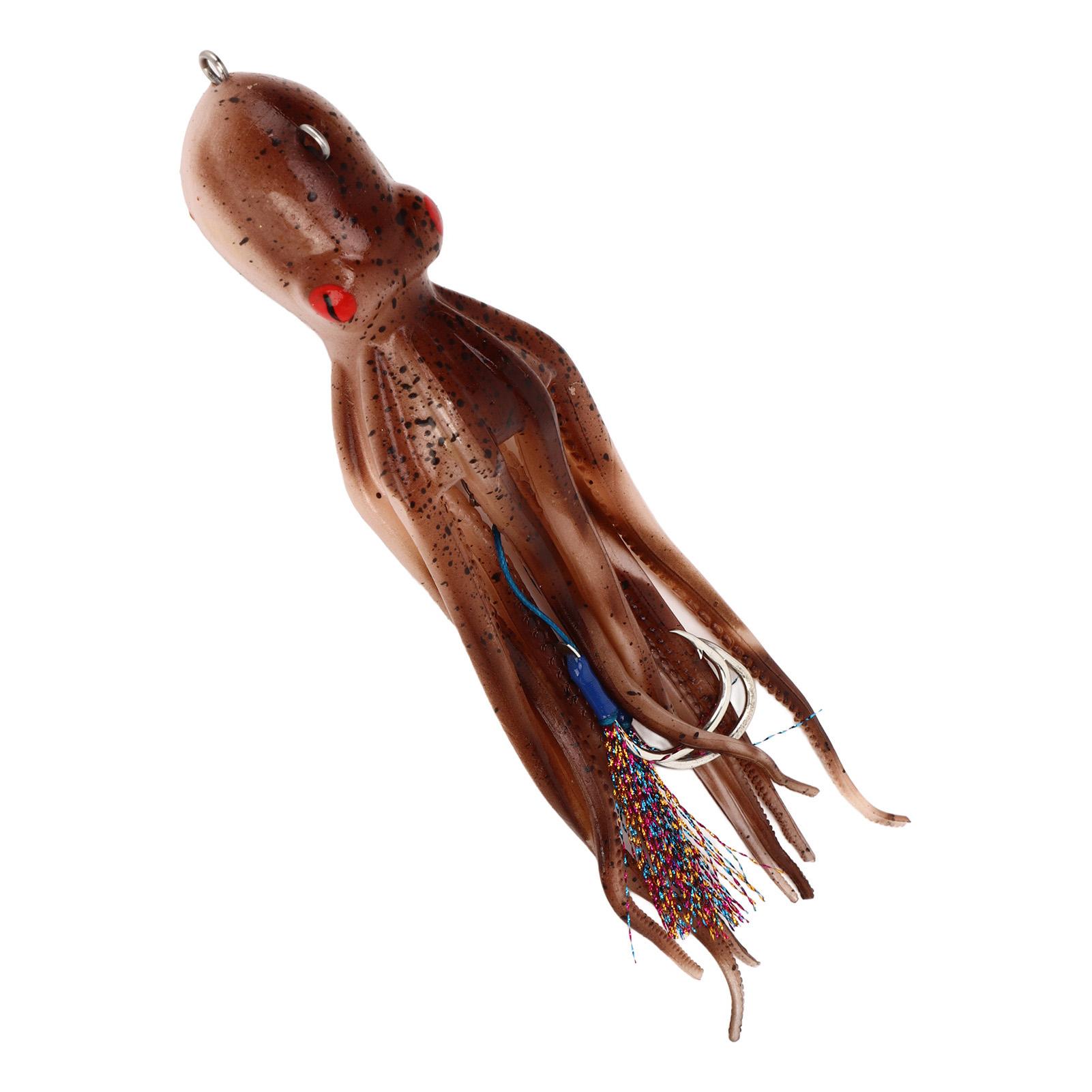 250g Simulation Squid Jigs Fishing Octopus Lures Lifelike Octopus Jig with 10 Ink Tablets For Saltwater Ocean Fishing
250g Simulation Squid Jigs Fishing Octopus Lures Lifelike Octopus Jig with 10 Ink Tablets For Saltwater Ocean Fishing