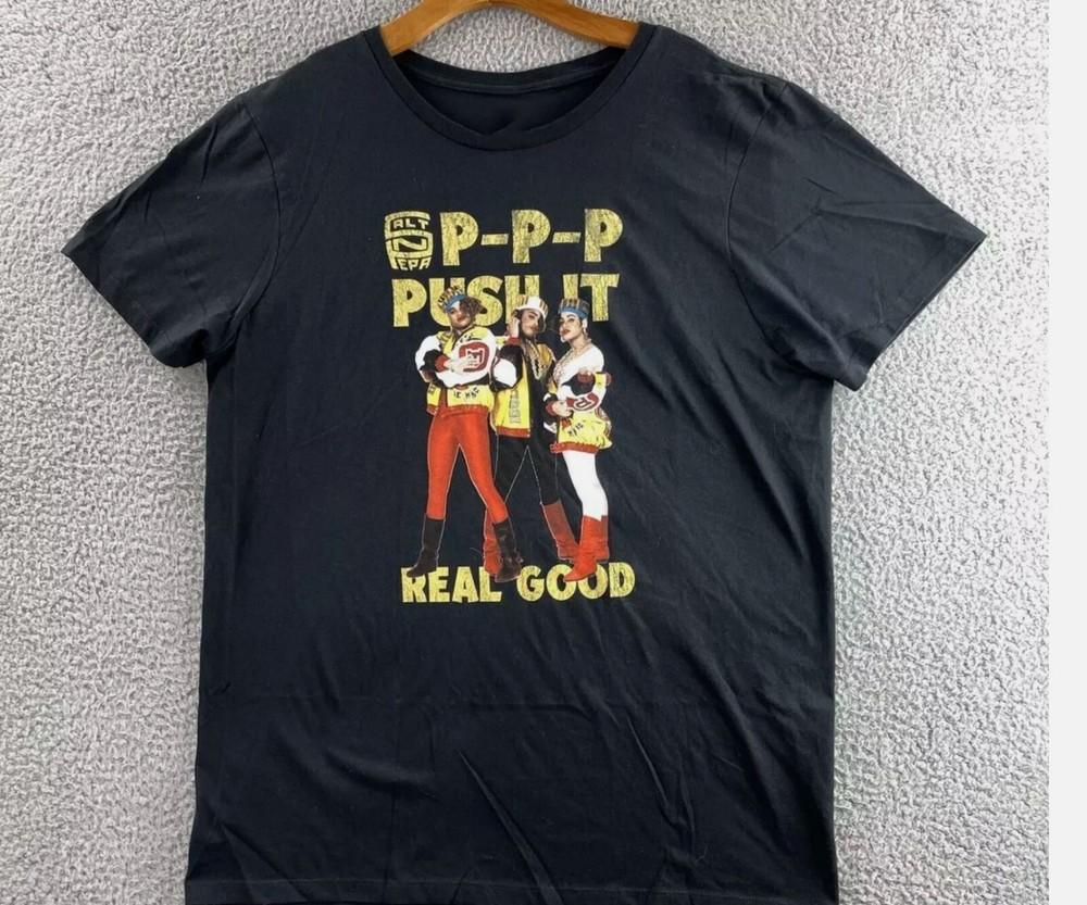 Real Good Salt-N-Pepa Band Black Full Size Shirt Short Sleeve 2XL
Real Good Salt-N-Pepa Band Black Full Size Shirt Short Sleeve 2XL