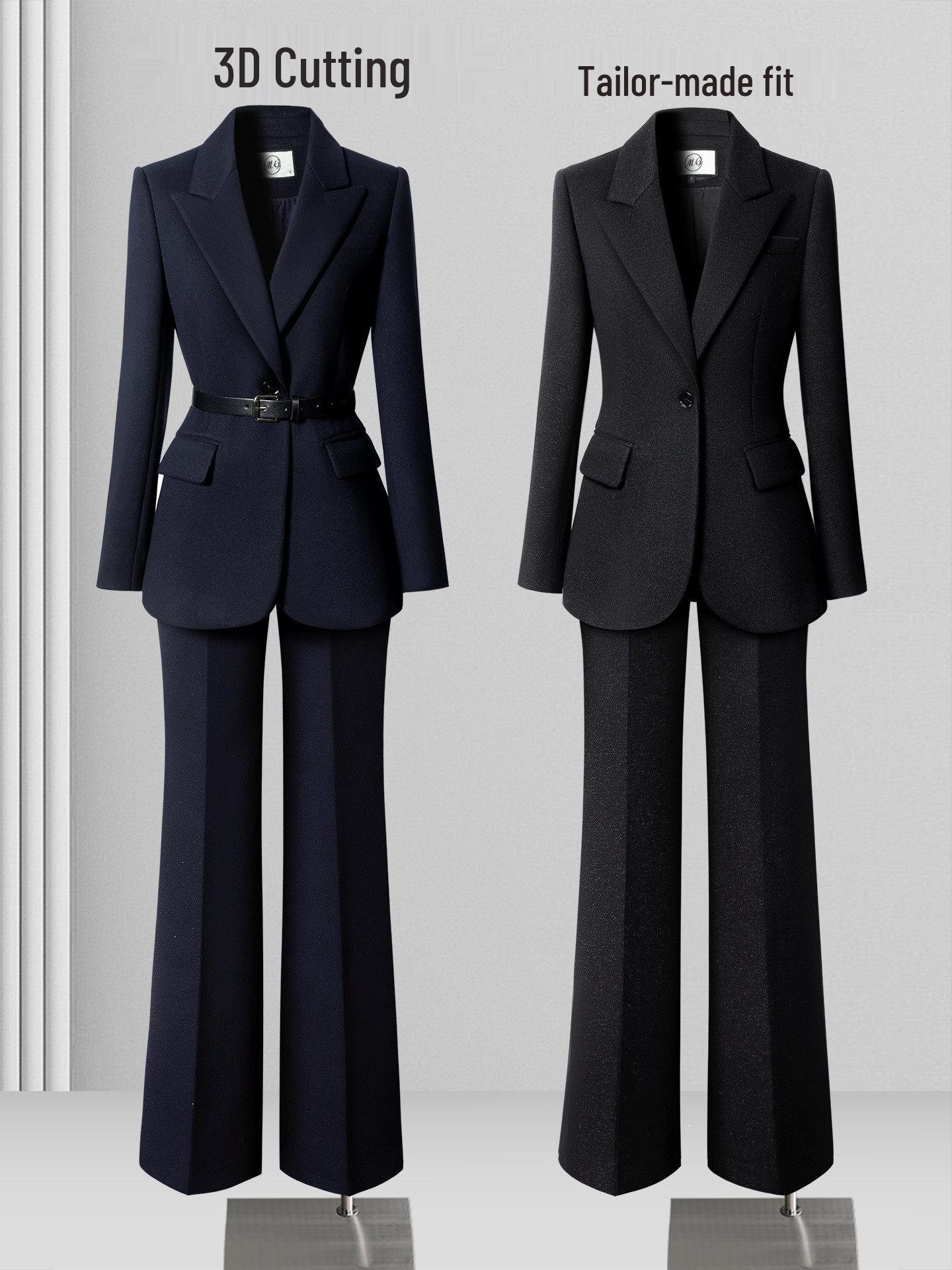 Women s Elegant Professional Suit Set: High-End, Waist-Cinched, Formal Wear for Work, Reception, and Autumn/Winter. XXL
Women s Elegant Professional Suit Set: High-End, Waist-Cinched, Formal Wear for Work, Reception, and Autumn/Winter. XXL