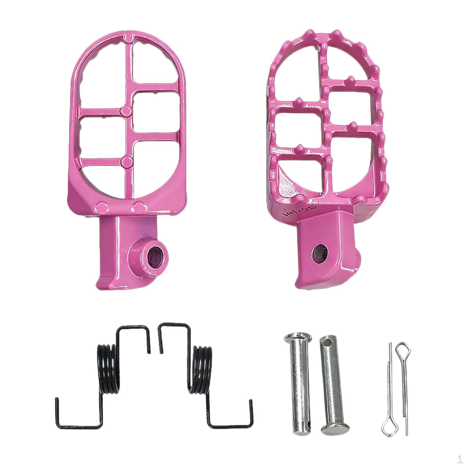2 Pieces Motorcycle Foot Pegs Aluminum Alloy Pedals Footrests Replacement Metal Modification рожевий
2 Pieces Motorcycle Foot Pegs Aluminum Alloy Pedals Footrests Replacement Metal Modification рожевий