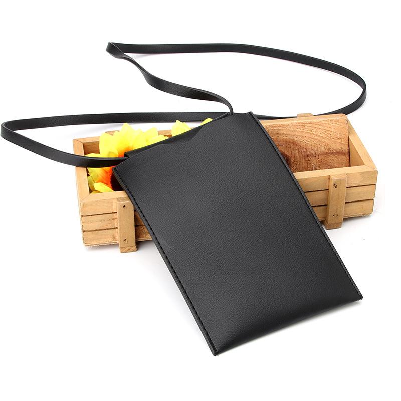 Модная женская сумка-кошелек для мобильного телефона из искусственной кожи, однотонная мини-сумка, держатель для мобильного телефона, сумка-тоут с карманом Mini(Max Length<20cm) чёрный
Модная женская сумка-кошелек для мобильного телефона из искусственной кожи, однотонная мини-сумка, держатель для мобильного телефона, сумка-тоут с карманом Mini(Max Length<20cm) чёрный