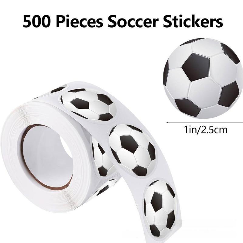 500pcs Round Creative Soccer Stickers Roll Decorative Decals for Sports Themed Party Gift Wrapping Sticky Note 2.5cm
500pcs Round Creative Soccer Stickers Roll Decorative Decals for Sports Themed Party Gift Wrapping Sticky Note 2.5cm