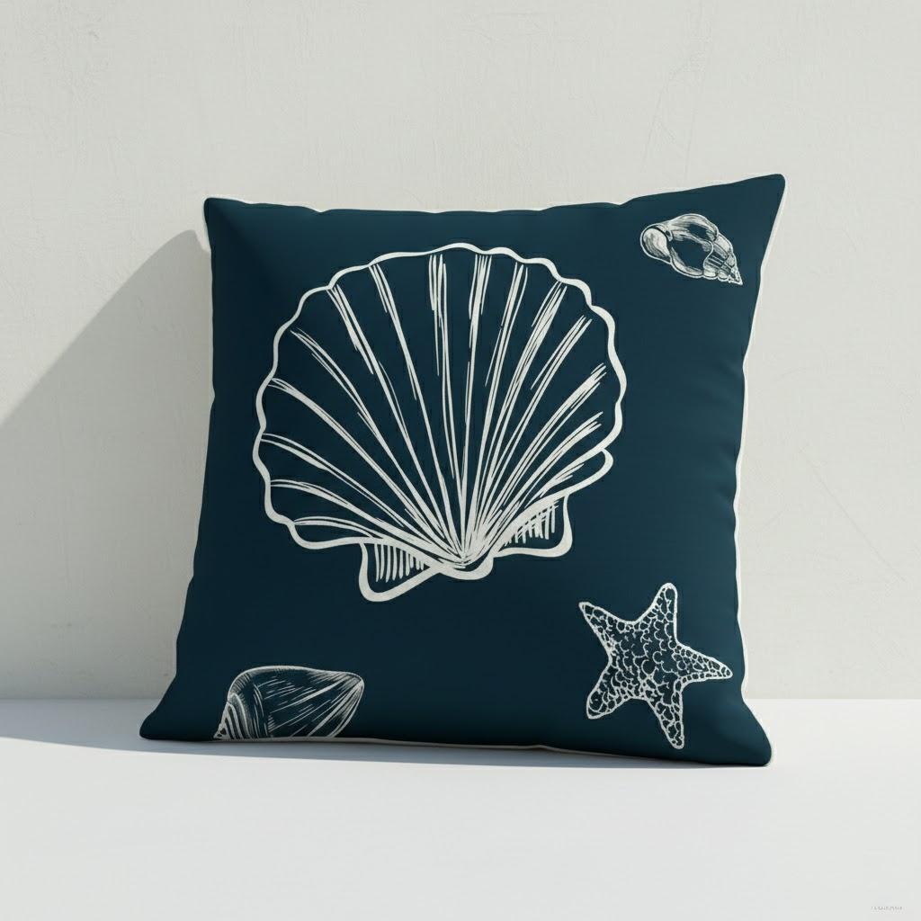 Linen Pillowcase 45x45cm Nautical Marine Style Decorative Cushion Cover for Home Decor Coastal Living
Linen Pillowcase 45x45cm Nautical Marine Style Decorative Cushion Cover for Home Decor Coastal Living