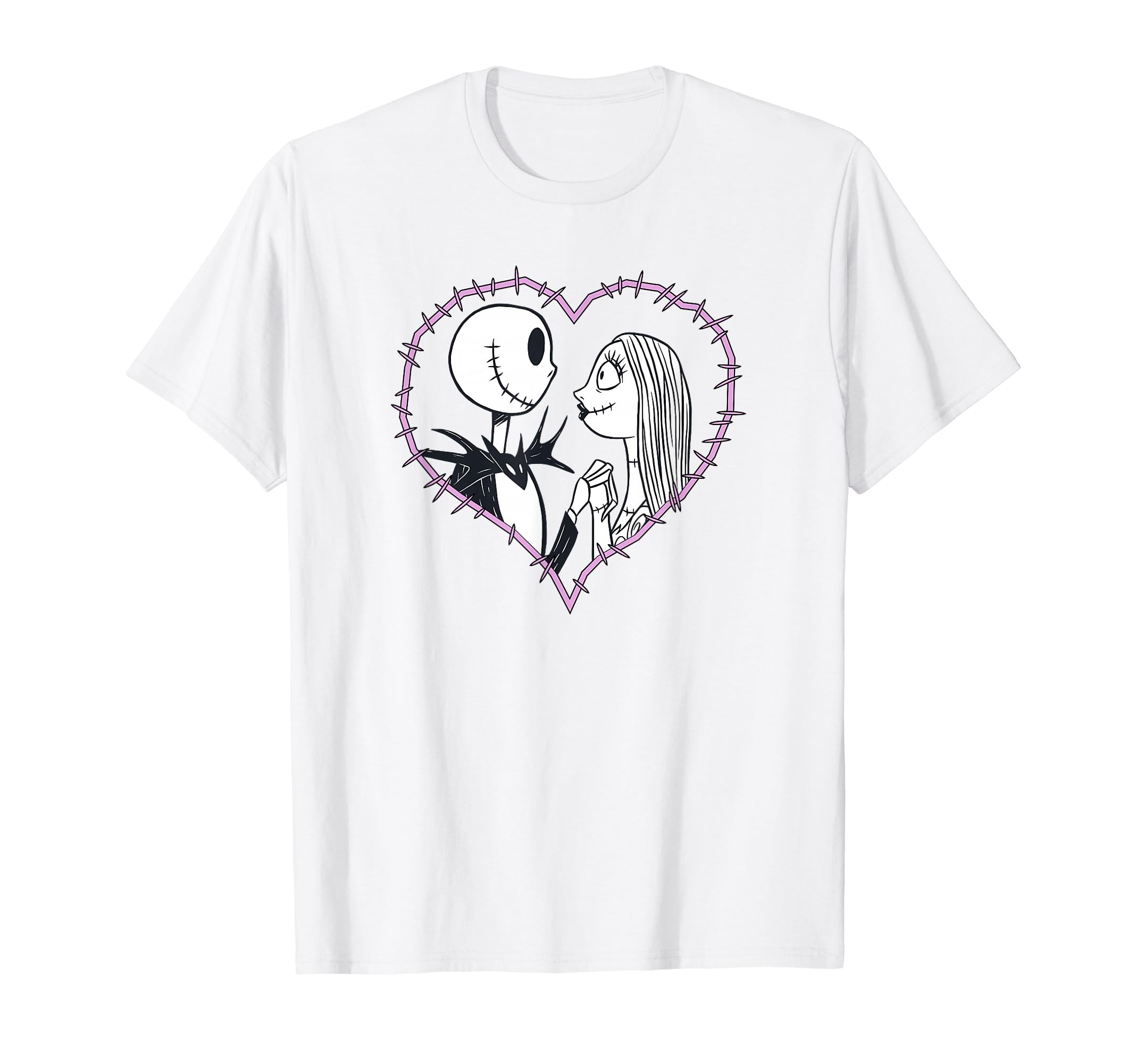 Disney The Nightmare Before Christmas Jack & Sally Heart T-Shirt
Disney The Nightmare Before Christmas Jack & Sally Heart T-Shirt