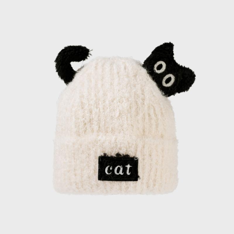 Мультяшная кошачья вязаная шапка Женская флисовая шерстяная шапка Теплая шапка бежевый
Мультяшная кошачья вязаная шапка Женская флисовая шерстяная шапка Теплая шапка бежевый