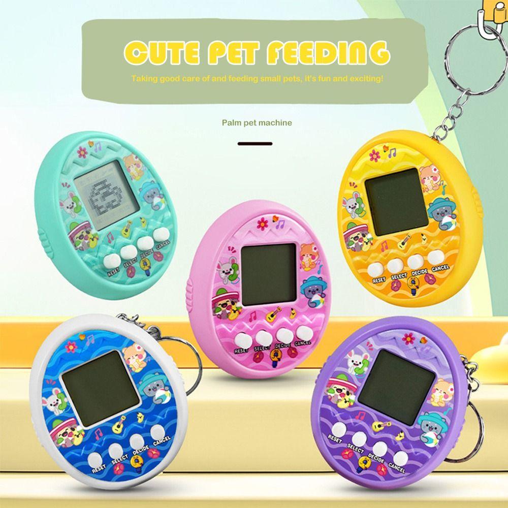 Mini Pet Feeding Machin Handheld Pet Raising Keychain Electronic Game Console for Chlidren зелений
Mini Pet Feeding Machin Handheld Pet Raising Keychain Electronic Game Console for Chlidren зелений