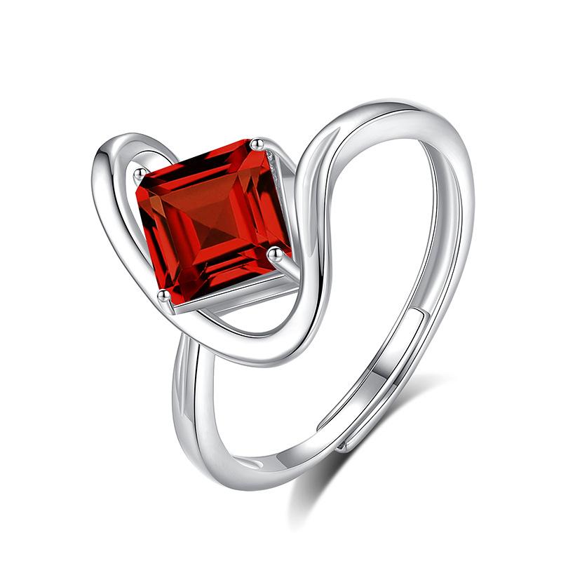 Niche light luxury inlaid square natural crystal stone ring women s s925 silver twisted arm ring fashion vintage jewelry gift adjustable opening
Niche light luxury inlaid square natural crystal stone ring women s s925 silver twisted arm ring fashion vintage jewelry gift adjustable opening