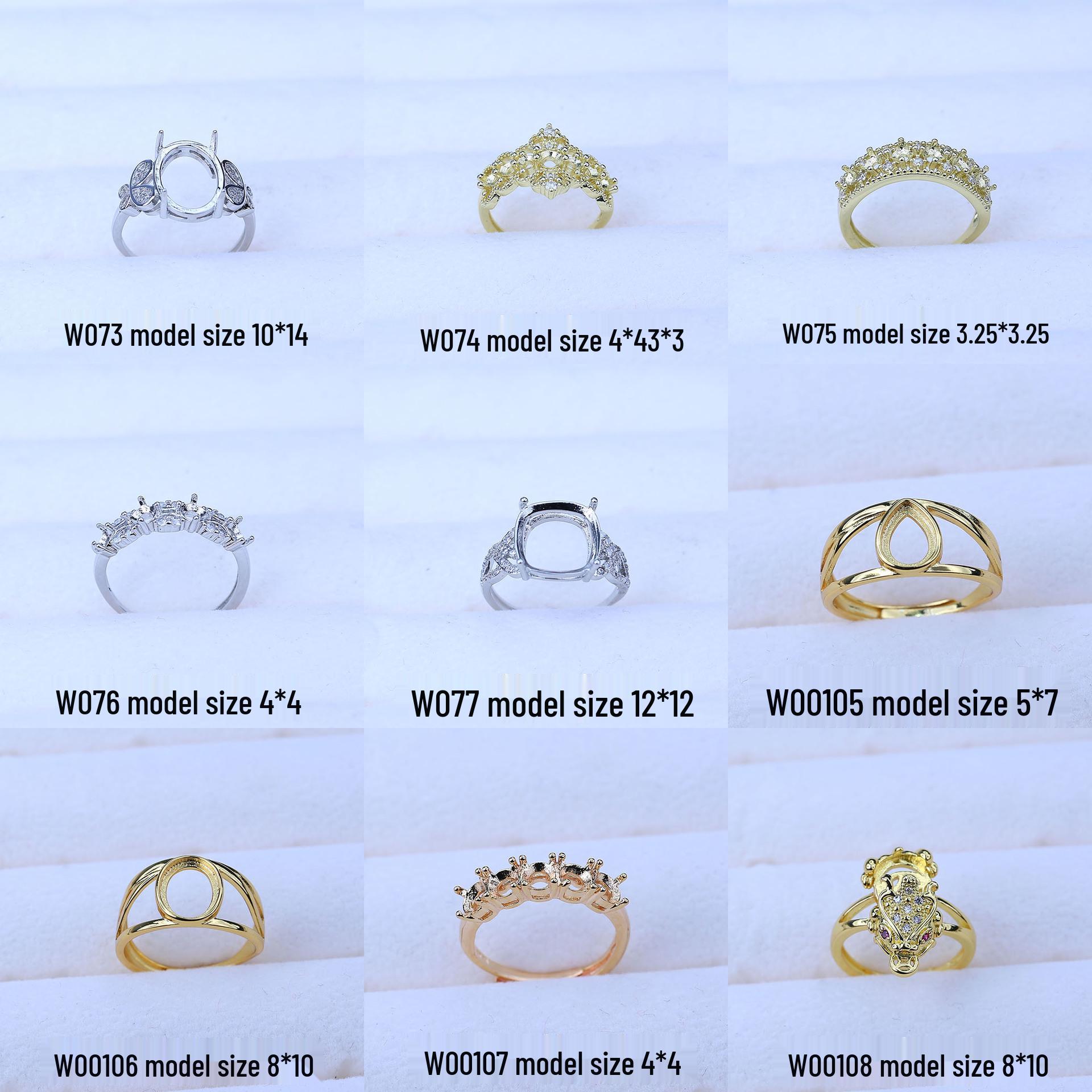 DIY Openable Oval Cabochon Zircon Ring Mount for Nail Drill (10x14mm & 4x6mm) Adjustable Opening
DIY Openable Oval Cabochon Zircon Ring Mount for Nail Drill (10x14mm & 4x6mm) Adjustable Opening