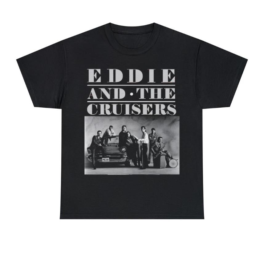 Eddie and the Cruisers band shot Short Sleeve T-shirt, size S-4XL XL
Eddie and the Cruisers band shot Short Sleeve T-shirt, size S-4XL XL