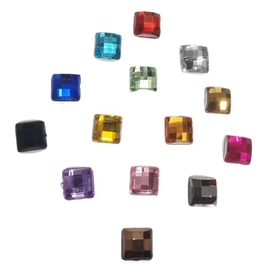 100-Piece Turtle Face Square Acrylic Rhinestones for DIY Jewelry & Phone Decorations 5x5mm 100 pieces
100-Piece Turtle Face Square Acrylic Rhinestones for DIY Jewelry & Phone Decorations 5x5mm 100 pieces