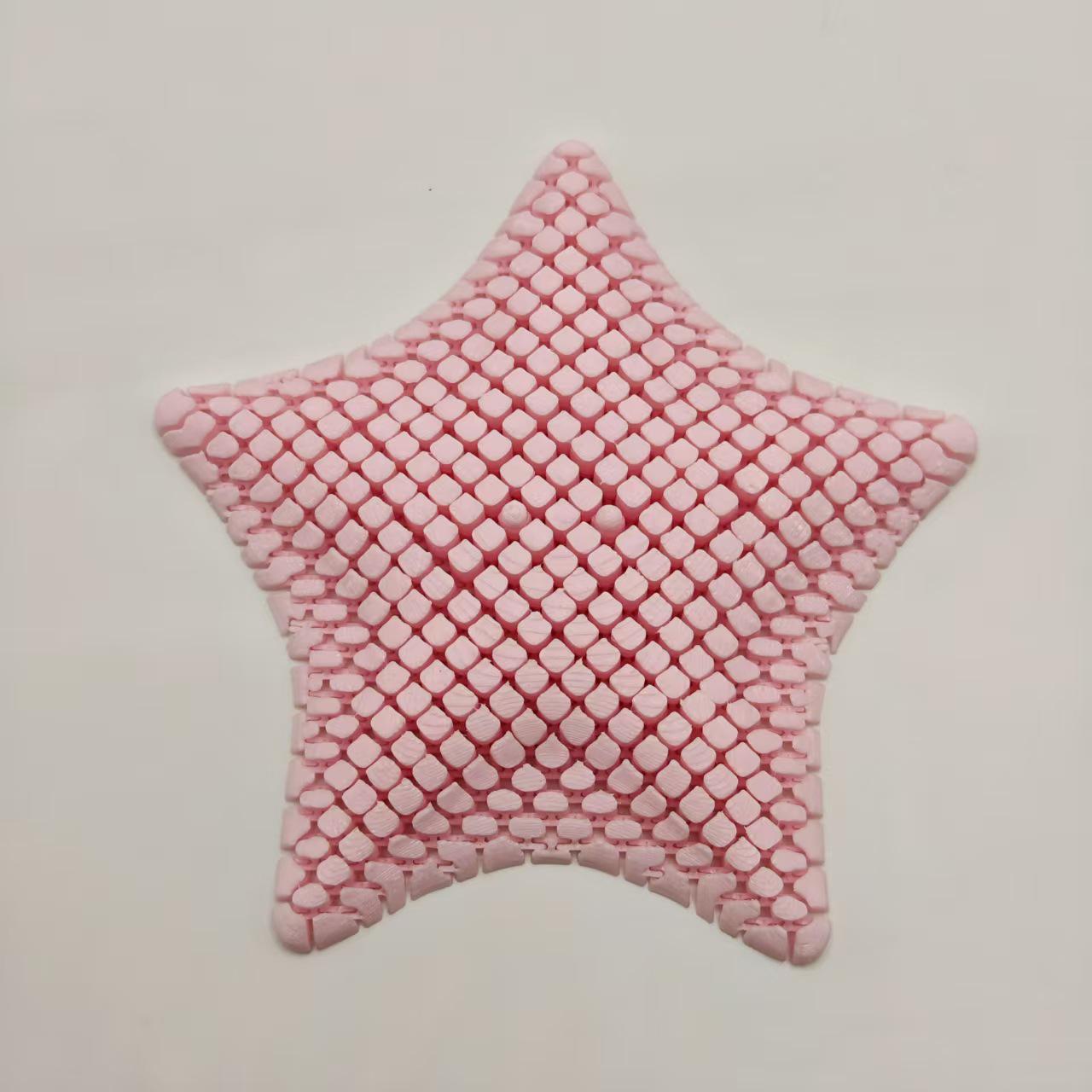 3D Printed Movable Starfish Toy with Decompression Function for Kids Bubble Wrap 33g
3D Printed Movable Starfish Toy with Decompression Function for Kids Bubble Wrap 33g