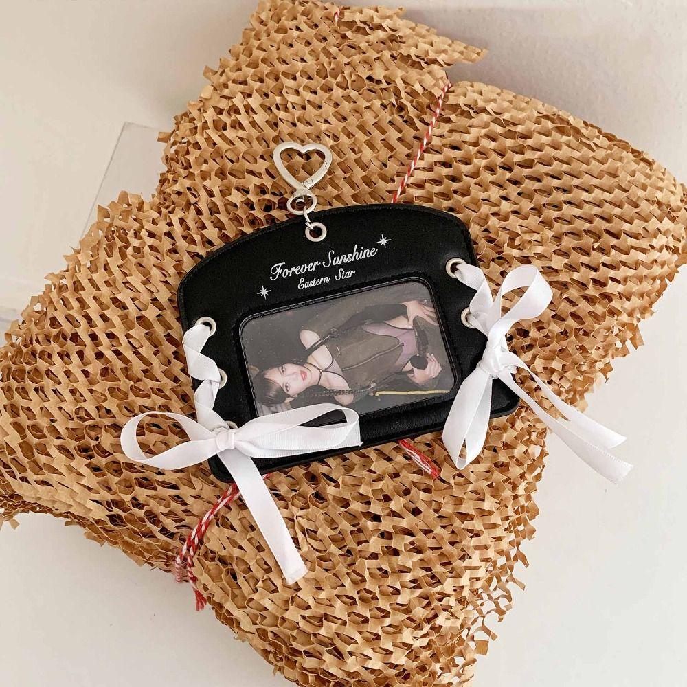 DIY Balletcore Photocard Holder Ribbon Bus Card Holder Cute PU Photocard Holder Girl синій
DIY Balletcore Photocard Holder Ribbon Bus Card Holder Cute PU Photocard Holder Girl синій