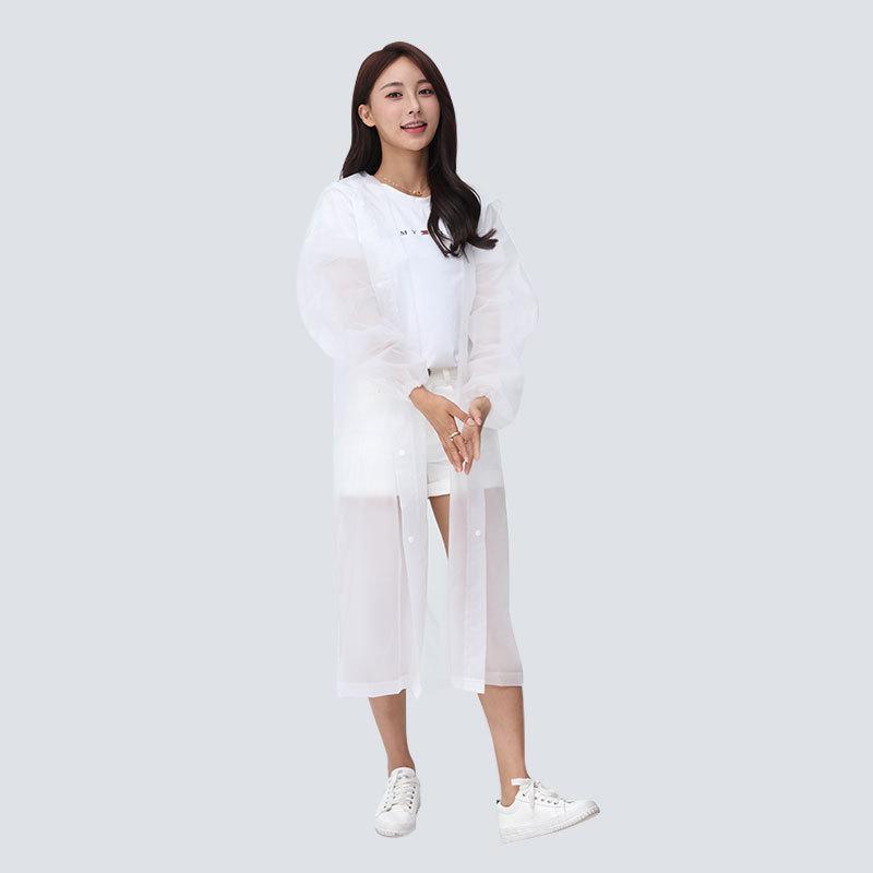 Non-disposable raincoat, outdoor travel men s and women s thickened matte EVA raincoat transparent adult raincoat poncho length 145cm*68cm (weight 140g)
Non-disposable raincoat, outdoor travel men s and women s thickened matte EVA raincoat transparent adult raincoat poncho length 145cm*68cm (weight 140g)