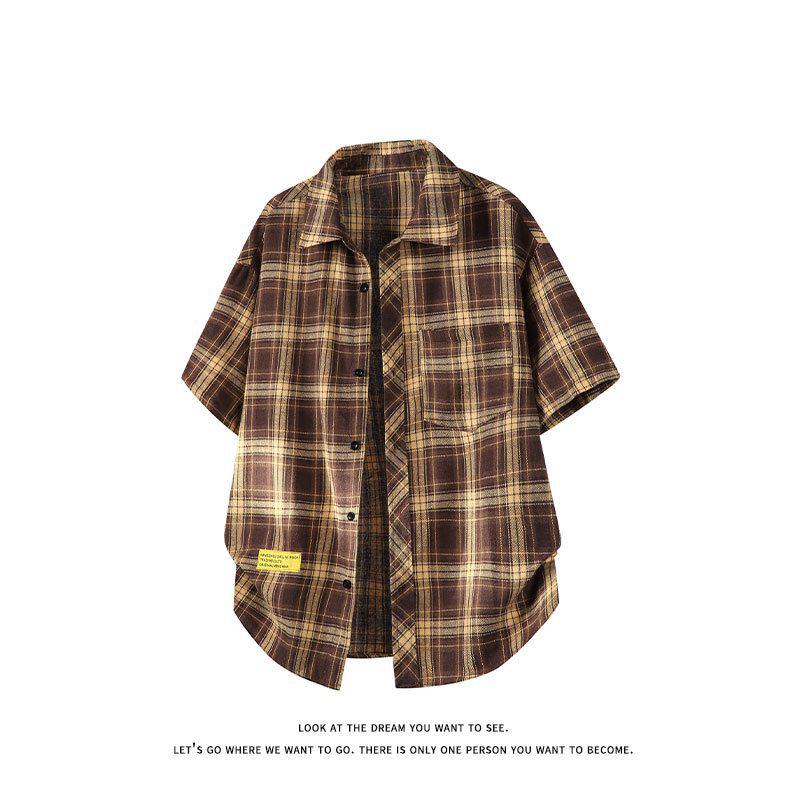 Trendy Retro Plaid Plus Size Casual Men s Short Sleeve Shirt C2175-P24 M
Trendy Retro Plaid Plus Size Casual Men s Short Sleeve Shirt C2175-P24 M