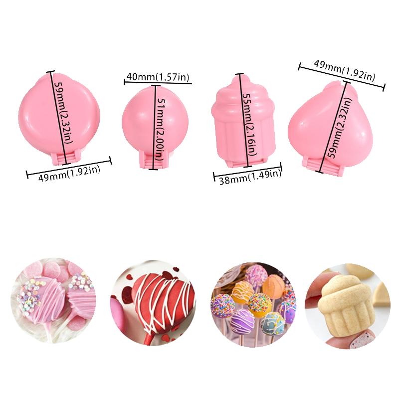 4Pcs/set Round Heart Cupcake Shape Lollipop Mold Plastic Cookies Cakes Pudding Mould Cake Decorating Tools Kitchen Supplies
4Pcs/set Round Heart Cupcake Shape Lollipop Mold Plastic Cookies Cakes Pudding Mould Cake Decorating Tools Kitchen Supplies