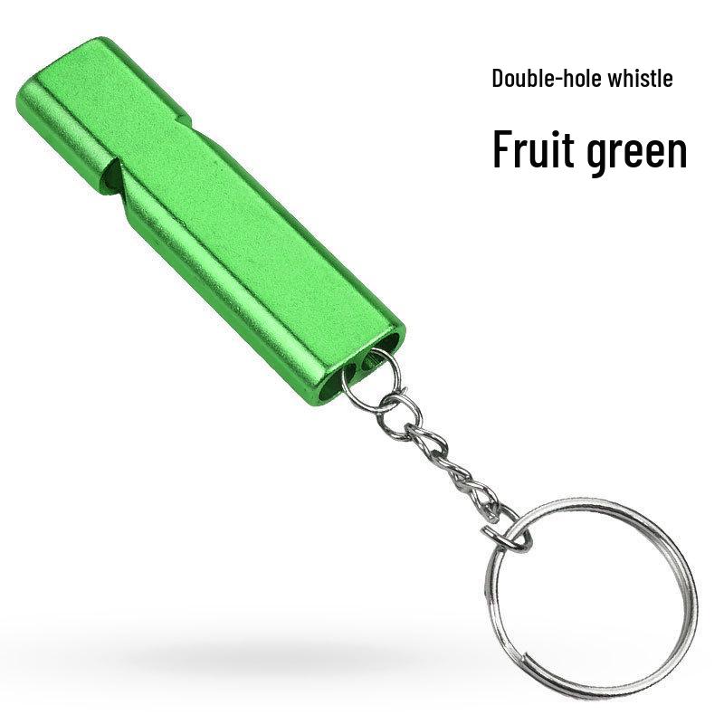 Aluminum Alloy Double Hole High-Frequency Survival Whistle for Outdoor Mountaineering зелений
Aluminum Alloy Double Hole High-Frequency Survival Whistle for Outdoor Mountaineering зелений