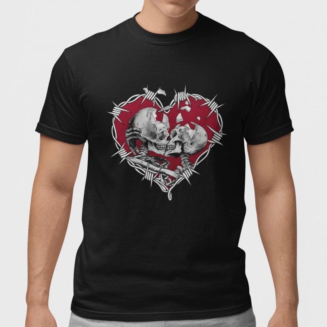 Valentines Day Gothic Skull Heart T Shirt Dark Love Punk Graphic Couple Tee XXXL
Valentines Day Gothic Skull Heart T Shirt Dark Love Punk Graphic Couple Tee XXXL
