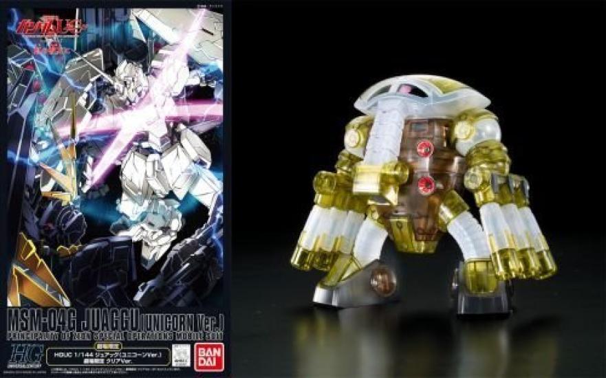 Модель HGUC Juag Theater Limited из прозрачного пластика 1/144 MSM-04G (Единорог Вер.) Вер.
Модель HGUC Juag Theater Limited из прозрачного пластика 1/144 MSM-04G (Единорог Вер.) Вер.