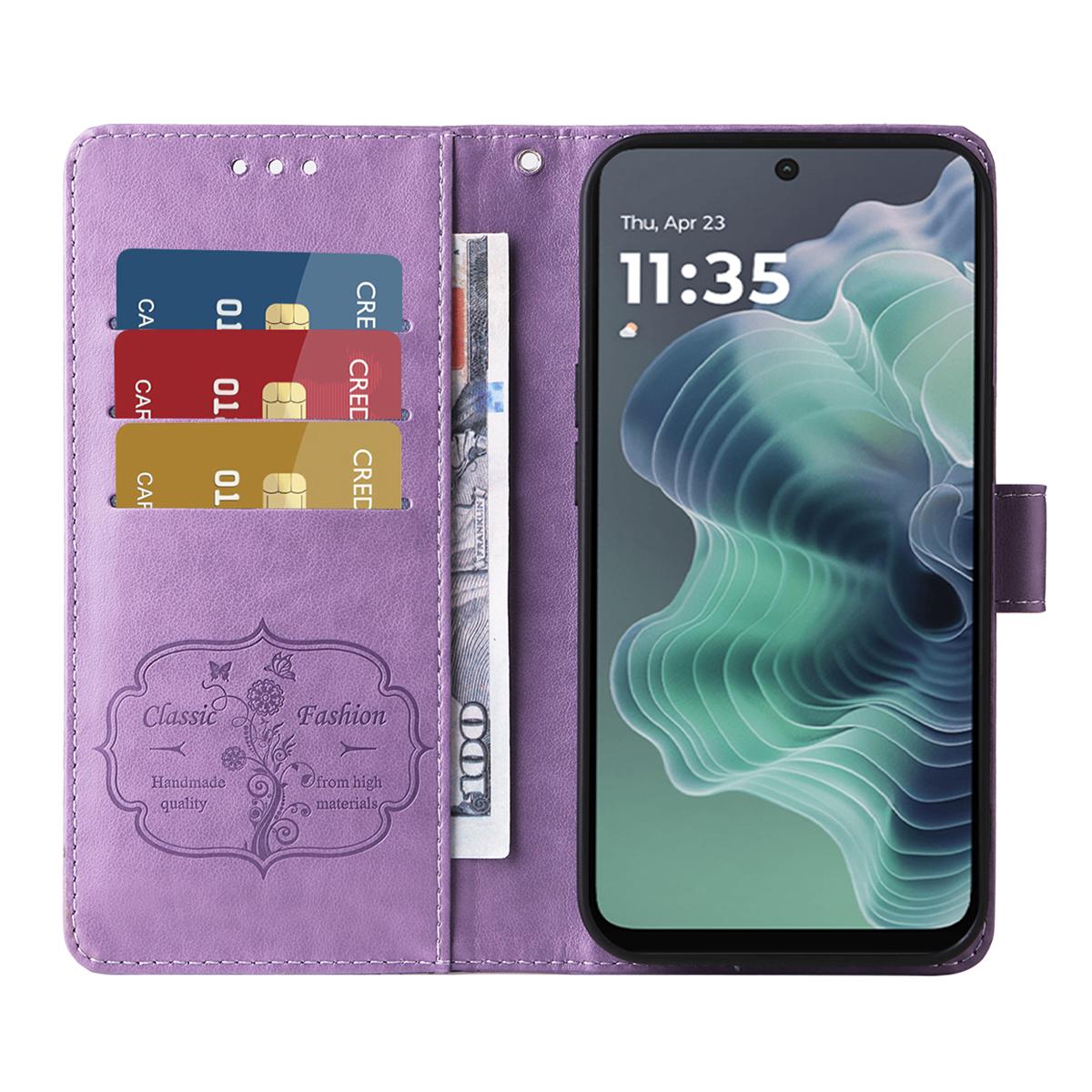 For Motorola Moto G35 5G Case Butterfly Floral Imprint Wallet Stand Leather Phone Cover Green
For Motorola Moto G35 5G Case Butterfly Floral Imprint Wallet Stand Leather Phone Cover Green