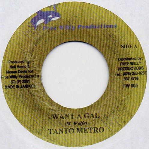 7inch Record TANTO METRO / KIRK DAVIS - Want A Gal / Money Gram FW005 Free Willy Prod 2001 Jamaica Reggae, Ska & Dub Used
7inch Record TANTO METRO / KIRK DAVIS - Want A Gal / Money Gram FW005 Free Willy Prod 2001 Jamaica Reggae, Ska & Dub Used