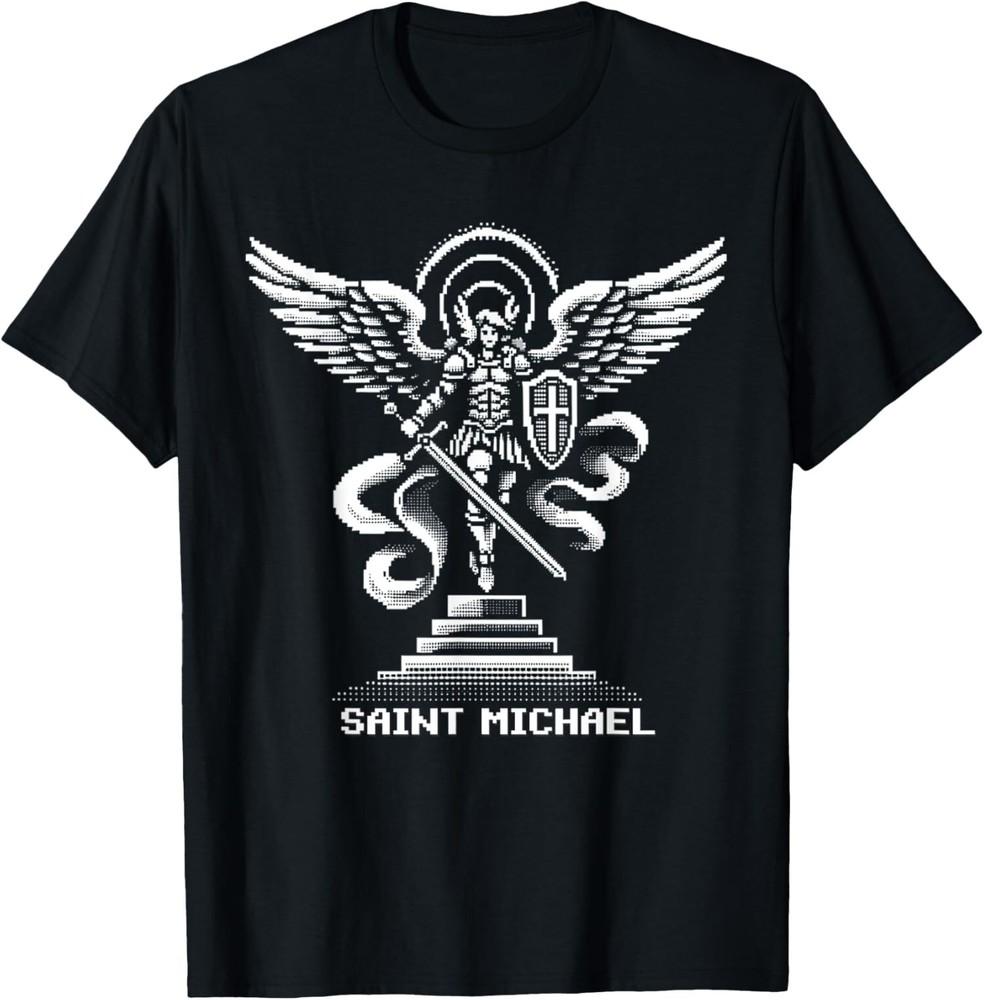 New Limited Saint Michael The Archangel Catholic Video Game T-Shirt Tops TeeA 3XL
New Limited Saint Michael The Archangel Catholic Video Game T-Shirt Tops TeeA 3XL