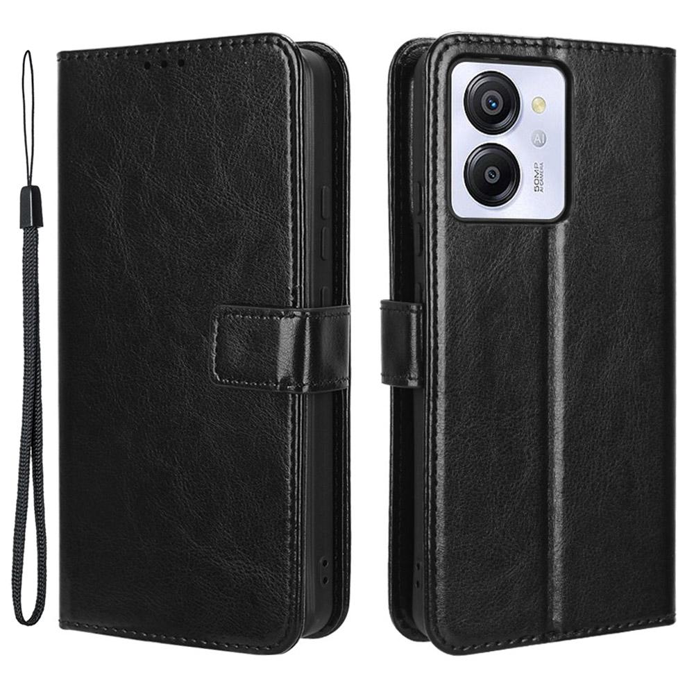 For Blackview Color 8/Oscal Modern 8 Wallet Case Crazy Horse Texture Leather Phone Cover Black
For Blackview Color 8/Oscal Modern 8 Wallet Case Crazy Horse Texture Leather Phone Cover Black