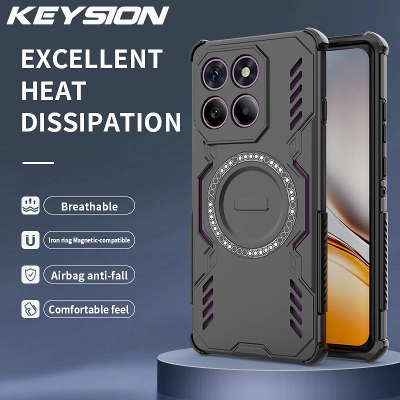 KEYSION Hollow Heat Dissipation Case for Motorola Edge 60 Pro 5G Magnetic Cooling Shockproof Phone Cover for Edge 60 S 60 Fusion for Edge 60 Pro чёрный
KEYSION Hollow Heat Dissipation Case for Motorola Edge 60 Pro 5G Magnetic Cooling Shockproof Phone Cover for Edge 60 S 60 Fusion for Edge 60 Pro чёрный