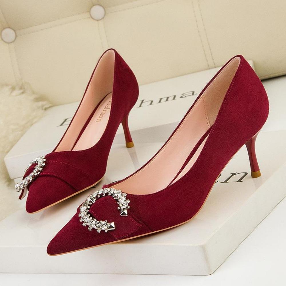 2025 Brand Shoes Woman Pumps Black White Shallow High Heels Wedding Shoes Ladies Stiletto Fashion Crystal Belt Buckle Women Heel 40 чорний
2025 Brand Shoes Woman Pumps Black White Shallow High Heels Wedding Shoes Ladies Stiletto Fashion Crystal Belt Buckle Women Heel 40 чорний