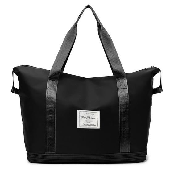 Спортивная сумка большой вместимости, двухслойная секция для влажной и сухой уборки, внешний карман, застежка-молния, складная сумка для ручной клади в самолете, большая нагрузка чёрный
Спортивная сумка большой вместимости, двухслойная секция для влажной и сухой уборки, внешний карман, застежка-молния, складная сумка для ручной клади в самолете, большая нагрузка чёрный