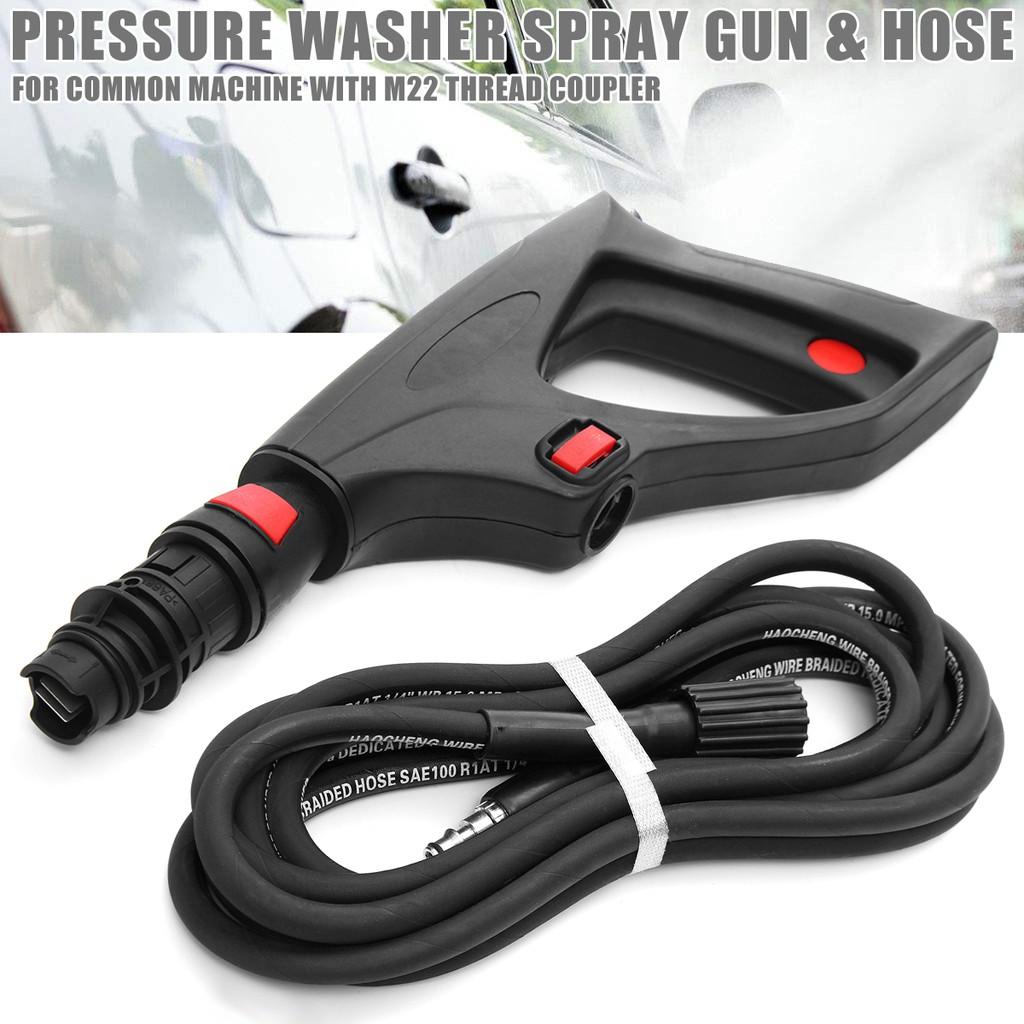 black High Pressure Washer Spray Gun 160 bar Trigger Jet Lance Wash Water For Car
black High Pressure Washer Spray Gun 160 bar Trigger Jet Lance Wash Water For Car