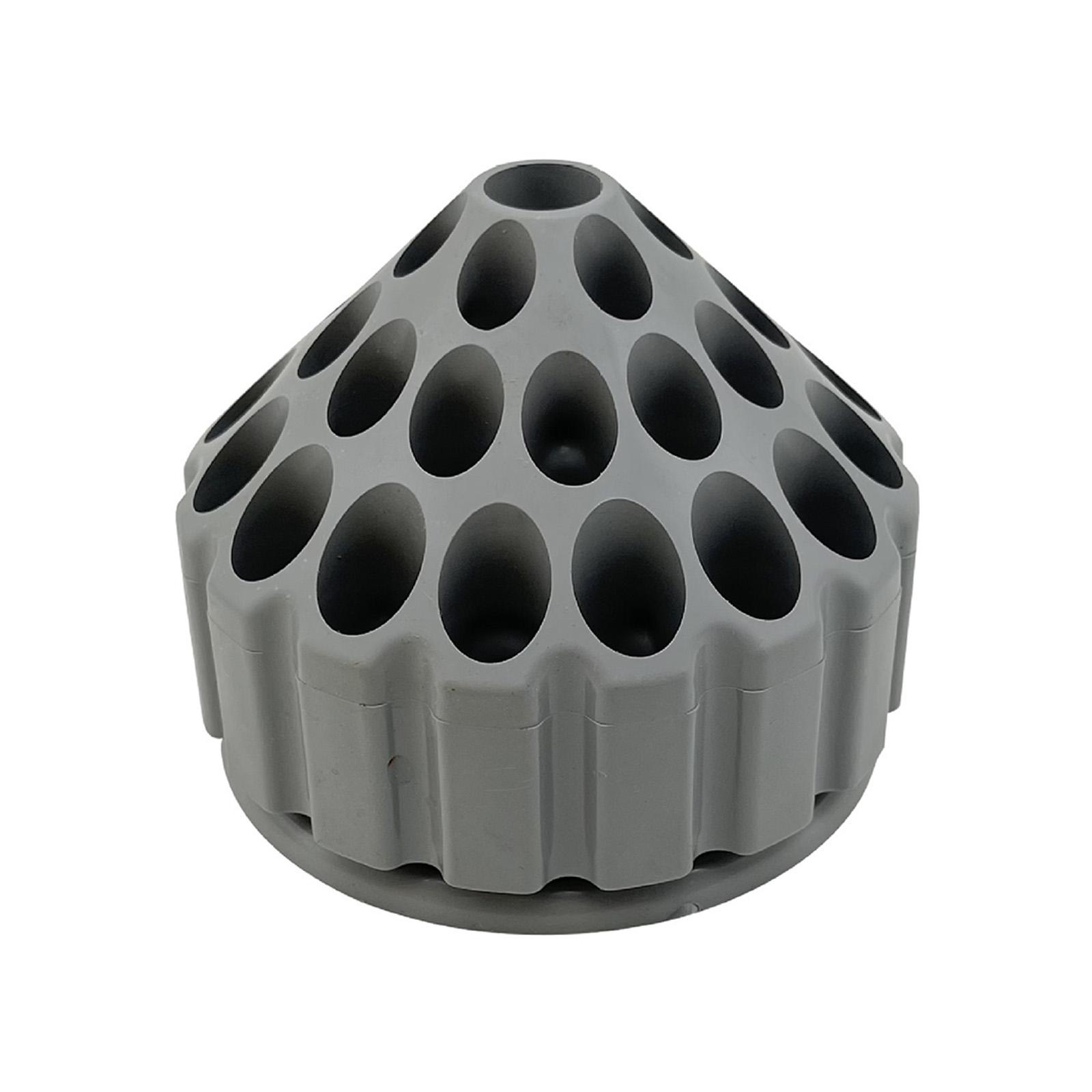 360 Degree Rotating Plastic Storage Box for Nail Drill Bits with Multi Holes Designs Dental Polishing Grinding Head Case сірий
360 Degree Rotating Plastic Storage Box for Nail Drill Bits with Multi Holes Designs Dental Polishing Grinding Head Case сірий