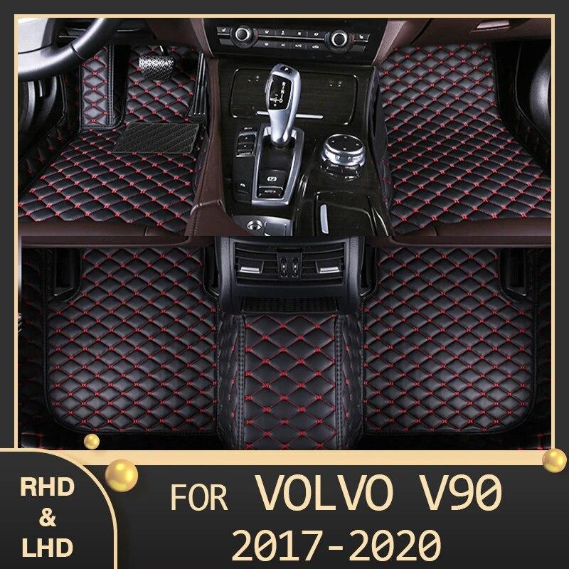 Автомобильные коврики для VOLVO V90 2017 2018, изготовленные на заказ автомобильные подушечки для ног, автомобильное ковровое покрытие чёрный
Автомобильные коврики для VOLVO V90 2017 2018, изготовленные на заказ автомобильные подушечки для ног, автомобильное ковровое покрытие чёрный