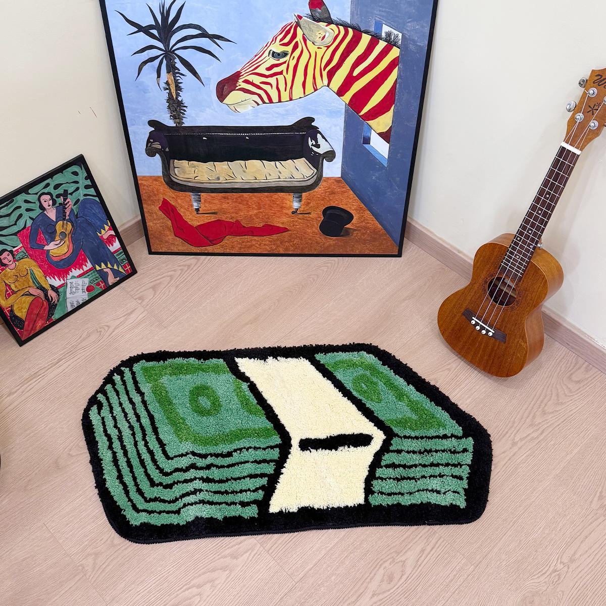 Cartoon Dollar Green Tufted Rug Bathroom Mat Bathmat Rug Carpet Entrance Doormat Floor Anti Slip Foot Pad Aesthetic Home Decor 80X40 CM
Cartoon Dollar Green Tufted Rug Bathroom Mat Bathmat Rug Carpet Entrance Doormat Floor Anti Slip Foot Pad Aesthetic Home Decor 80X40 CM