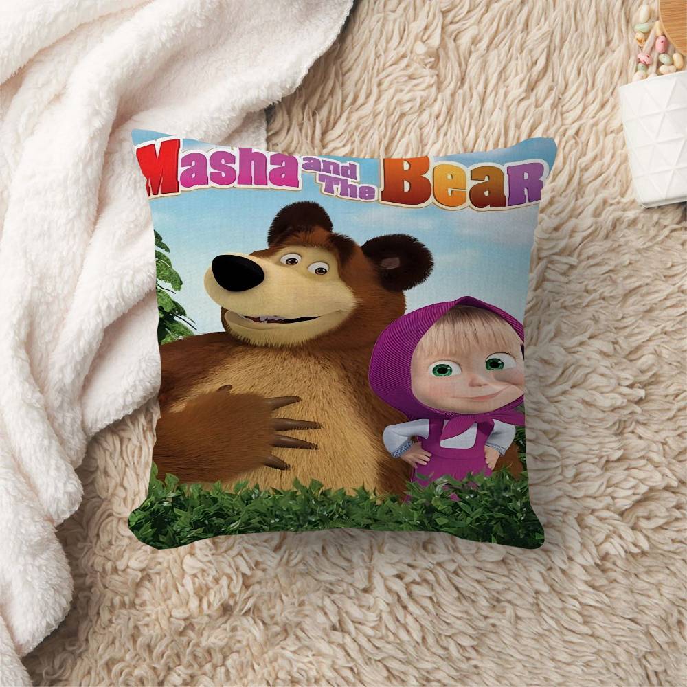 Cartoon MMasha And The BBears Pillow Cushion Cover Pillowcase Living Room Sofa Home Decor Customized 30x30 cm
Cartoon MMasha And The BBears Pillow Cushion Cover Pillowcase Living Room Sofa Home Decor Customized 30x30 cm