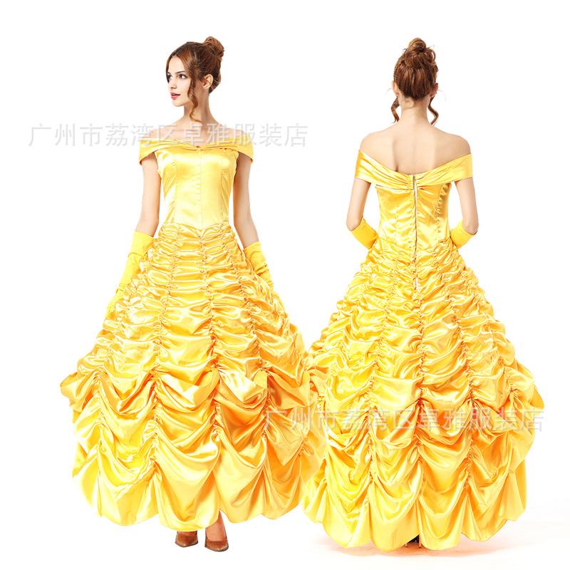 Dress beautiful woman with beast belle princess dress cosplay adult costume women belle dress cosplay XXL
Dress beautiful woman with beast belle princess dress cosplay adult costume women belle dress cosplay XXL