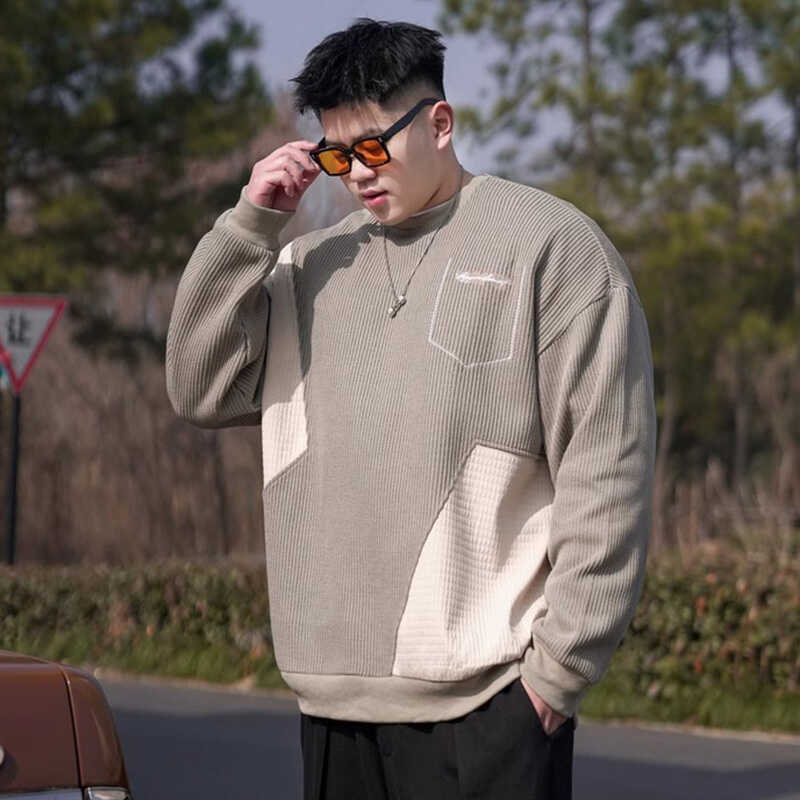 Knit round neck soft high quality fabric wrinkle-resistant men s street sports casual breathable loose fashion trend comfortable long sleeve tops 2XL чорний
Knit round neck soft high quality fabric wrinkle-resistant men s street sports casual breathable loose fashion trend comfortable long sleeve tops 2XL чорний
